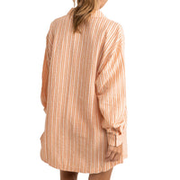 RHYTHM OVERSIZED SHIRT - ORANGE